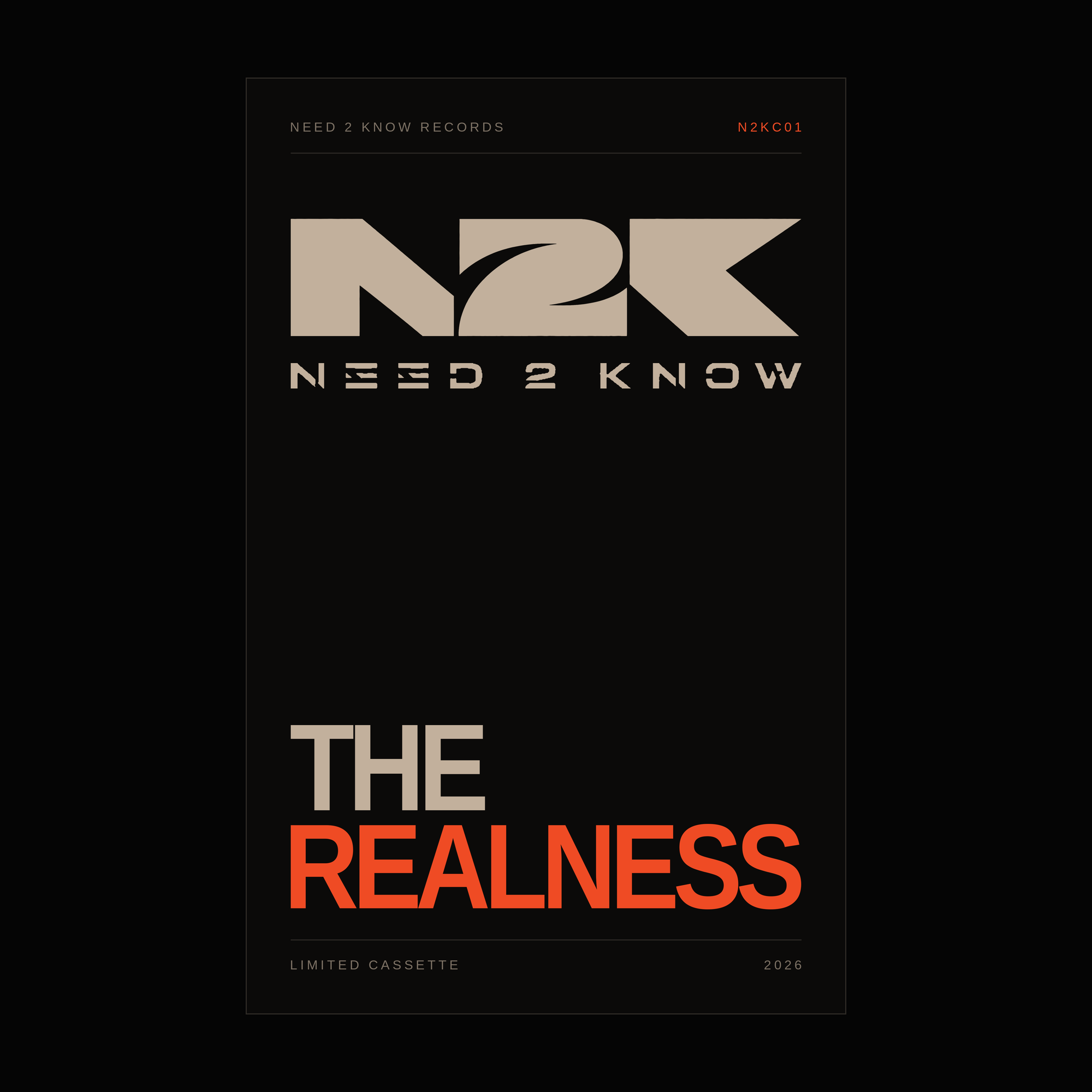 N2KC01 The Realness J-card front